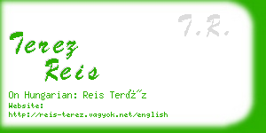 terez reis business card